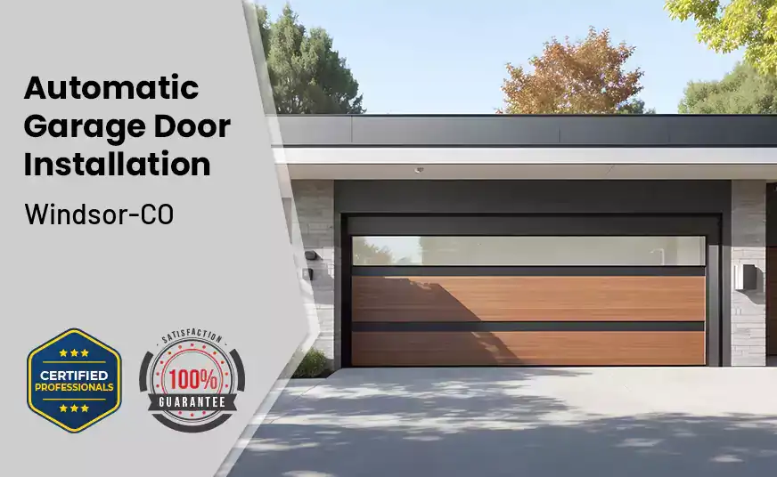 Automatic Garage Door Installation Windsor-CO